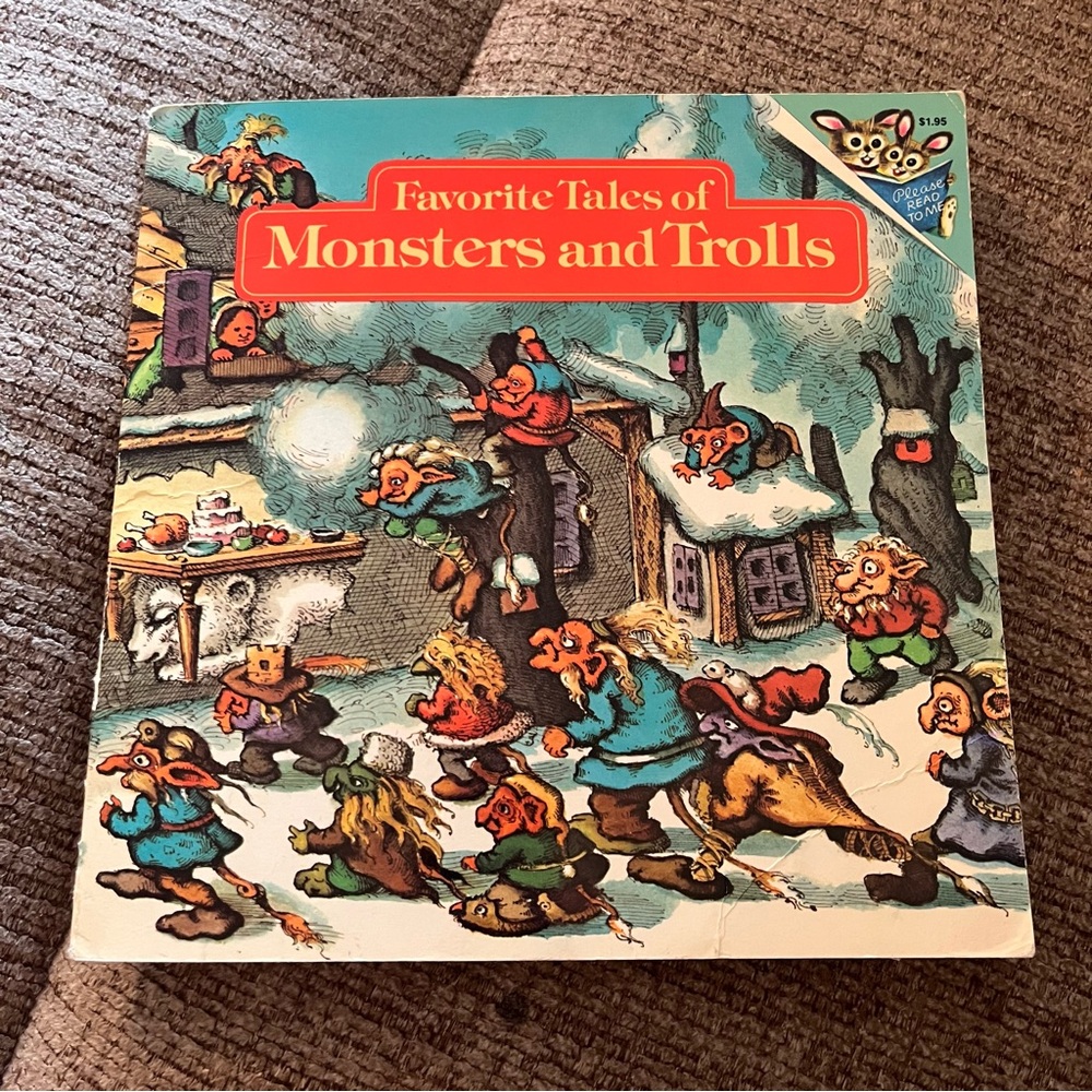 Favorite tales of Monsters and Trolls paperback children’s book 1977